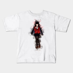 Kakegurui - Yumeko *watercolor* Kids T-Shirt